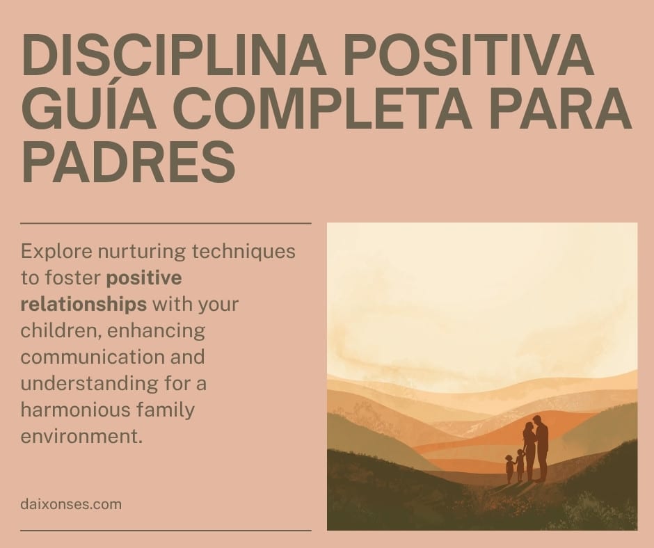 Disciplina Positiva: Guía Completa para Padres y Madres