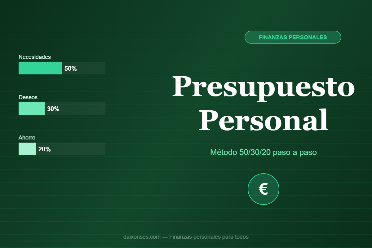 Cómo Hacer un Presupuesto Personal: la Guía Paso a Paso para No Llegar a Fin de Mes